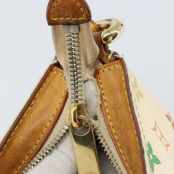 LOUIS VUITTON Monogram Multicolor Eliza Shoulder Bag White M40098 LV Auth 158777 - Picture 10 of 16